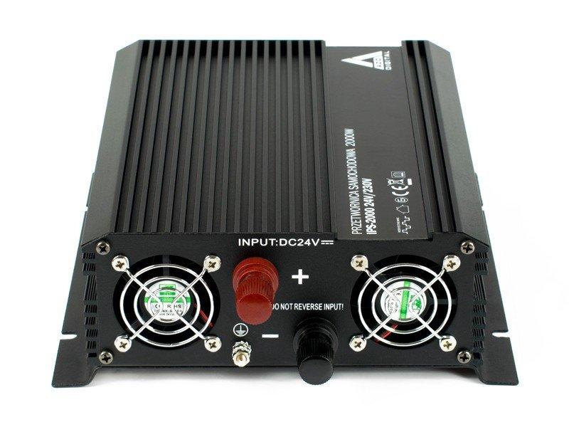 AZO Digital 24VDC / 230VAC IPS-2000 2000W keitiklis - automobilis