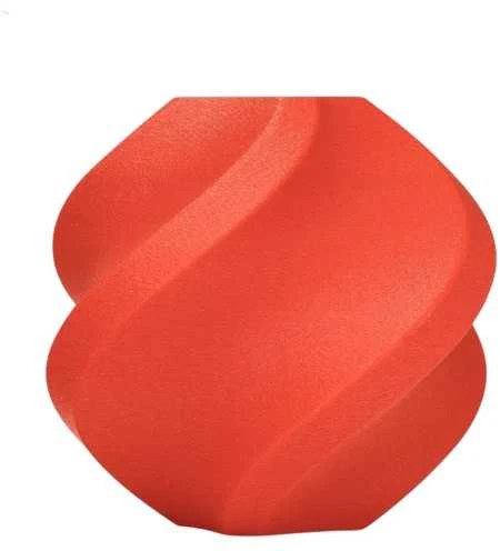 Bambu Lab ABS-GF raudono plastiko 3D modelio pavyzdys