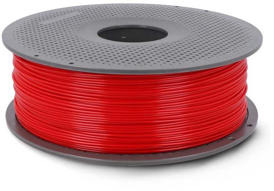 BambuLab Bambu Lab ABS plastikas 1.75mm 1kg - pridedamas su daugkartinio naudojimo ritė - Raudona