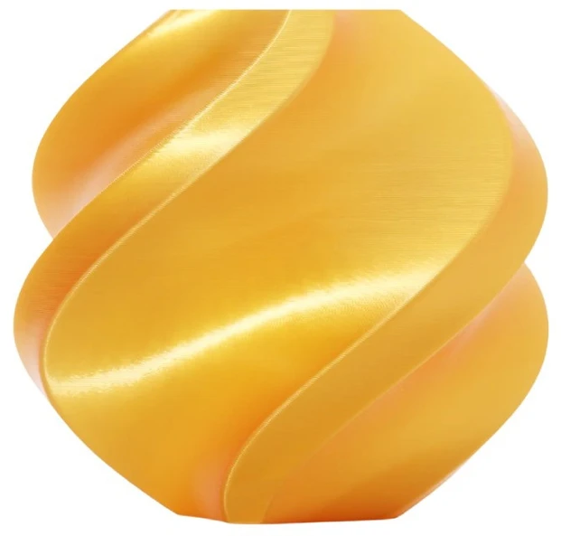 3D Plastikas – Filamentas PLA Silk+ Gold Refill/Papildymas | 1.75mm, 1kg | Bambu Lab