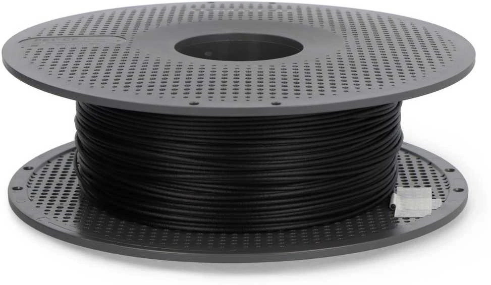 3D Plastikas – Filamentas PET CF With spool/Su rite juodos spalvos | 1.75 mm, 0.5kg | Bambu Lab