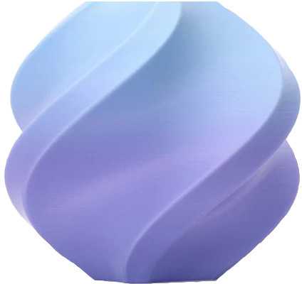 Bambu Lab PLA Basic plastikas 1.75mm 1kg - rinkinyje su daugkartine rite - Blueberry Bubblegum