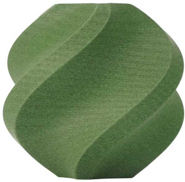 3D Plastikas – Filamentas PLA-CF With spool/Su rite Matcha žalios spalvos | 1.75 mm, 1kg | Bambu Lab