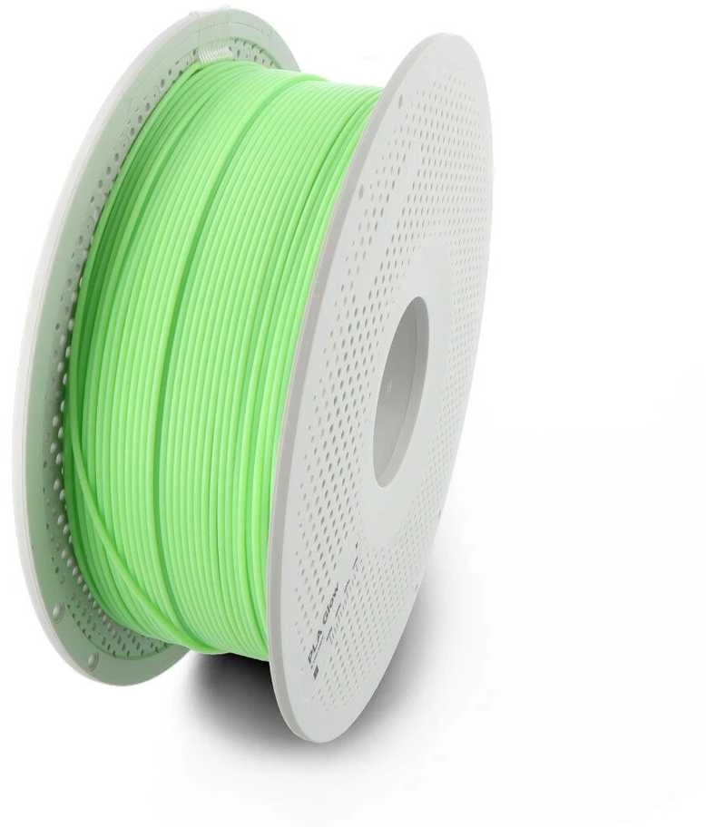 Šviesiai žalias Bambu Lab 1.75mm PLA Glow 3D spausdinimo plastikas