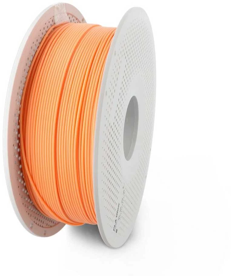 Bambu Lab PLA Glow plastikas 1.75mm 1kg – komplektuojamas su daugkartine rite – Glow Oranžinis