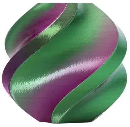 3D Plastikas – Filamentas PLA Silk Multi-Color With spool/Su rite Mystic Magenta | 1.75 mm, 1kg | Bambu Lab