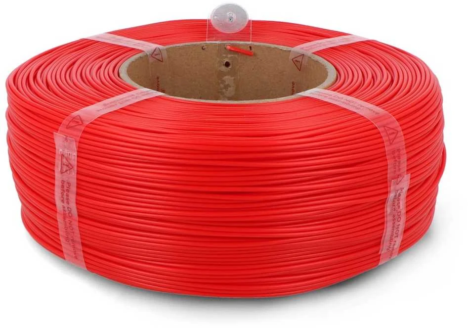Raudonos spalvos PLA 3D gijos pakuotė be ritės