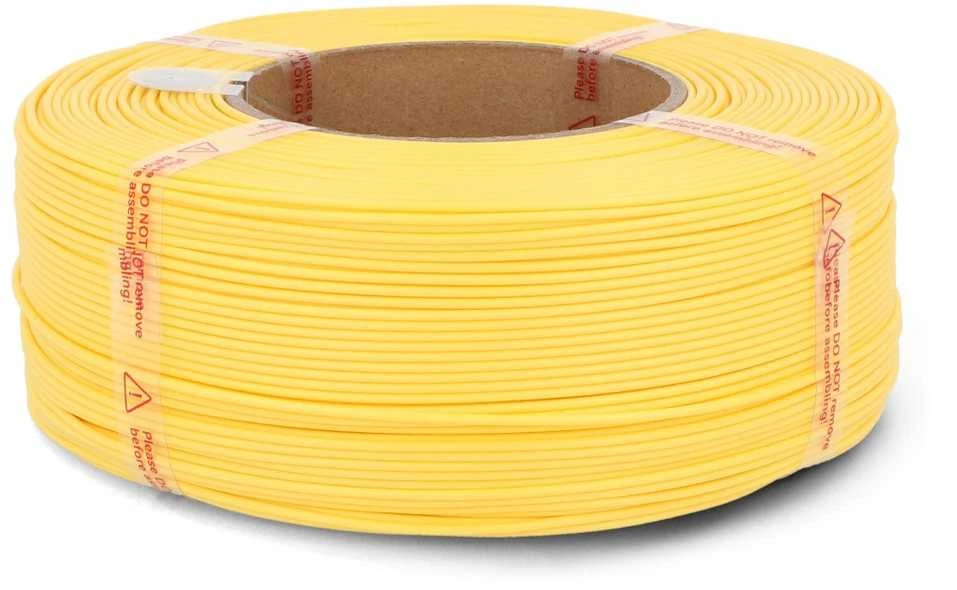Lemon geltono atspalvio Bambu Lab PLA gijų papildymo ritė