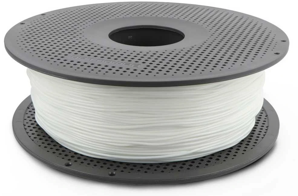 Bambu Lab TPU 95A HF baltas siūlas ant ritės