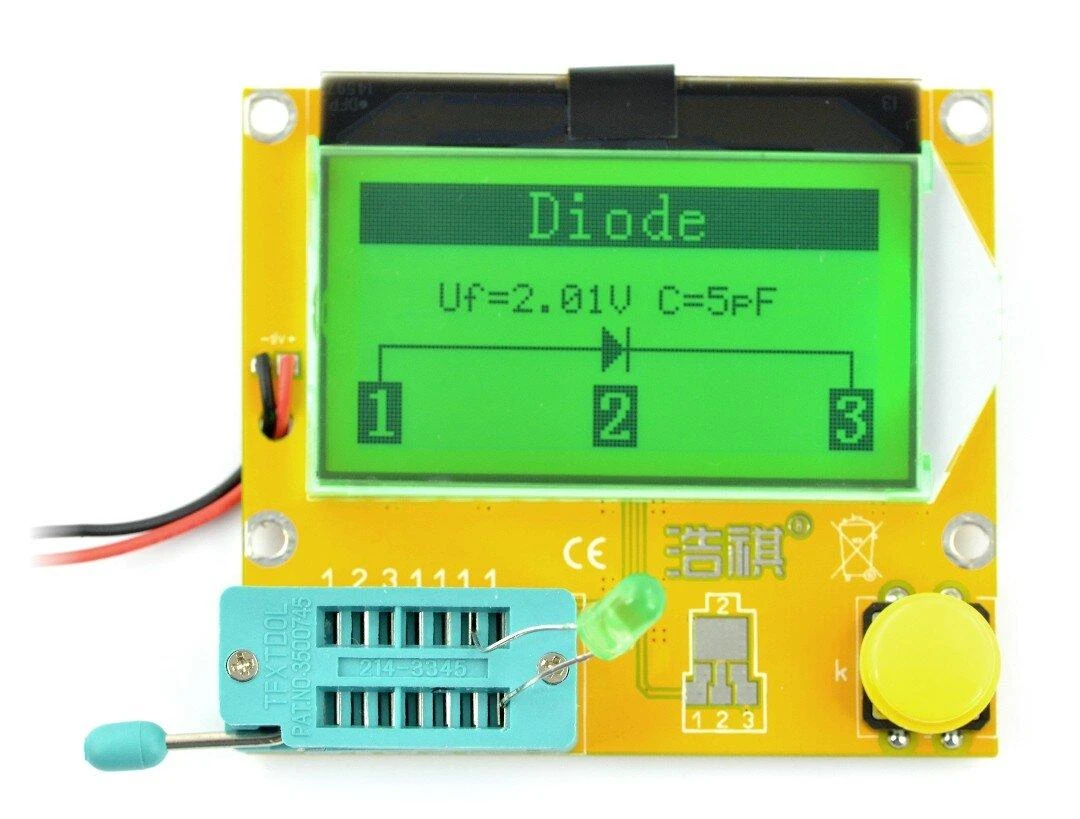 Oem Bandymo rinkinys, THT elektroninių komponentų testeris - BTE-056