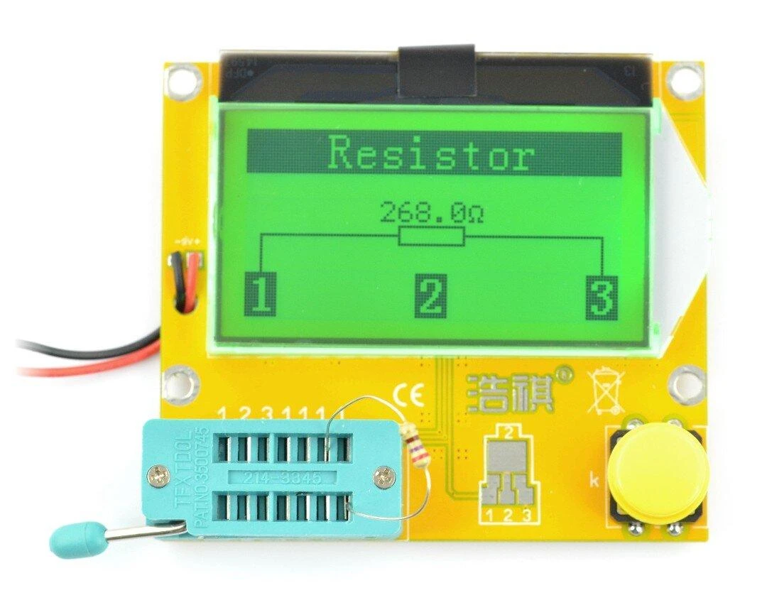 Oem Bandymo rinkinys, THT elektroninių komponentų testeris - BTE-056