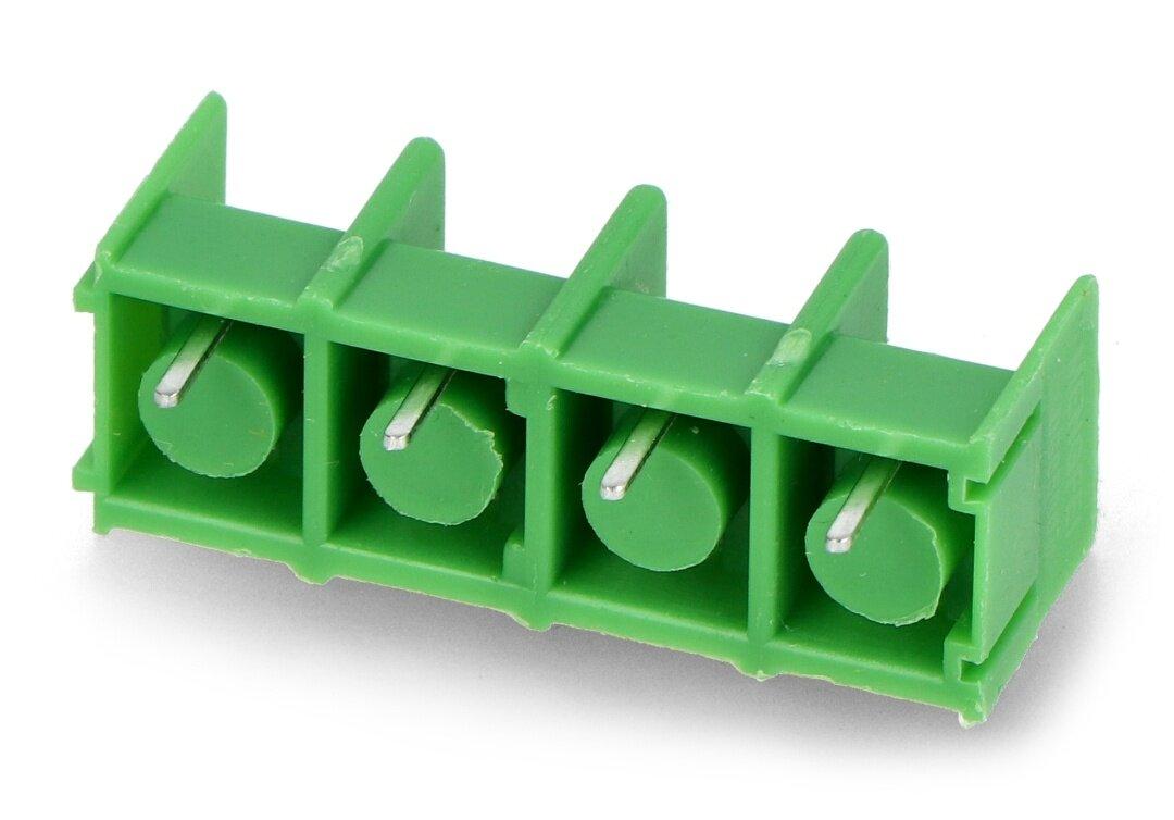 Oem Barjerinių gnybtų blokas, skirtas PCB, 4 kontaktų, 8.5mm rastras, 5 vnt.
