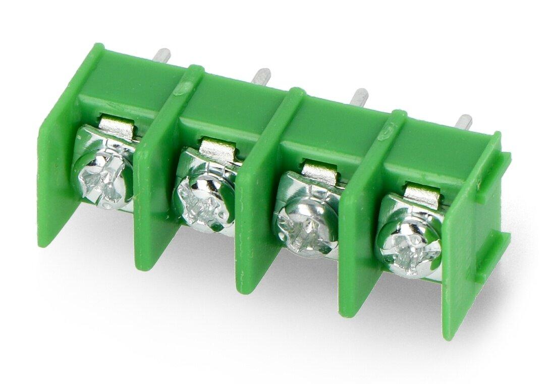 Oem Barjerinių gnybtų blokas, skirtas PCB, 4 kontaktų, 8.5mm rastras, 5 vnt.