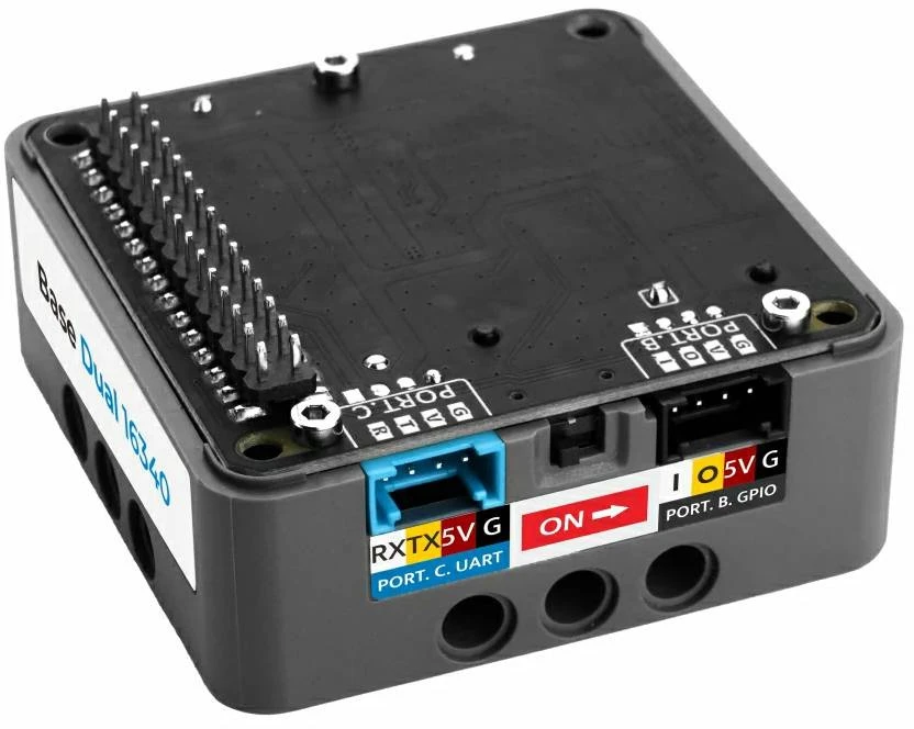 Base Dual 16340 – maitinimo bazė su 1400 mAh baterija – INA226 – M5Stack A179