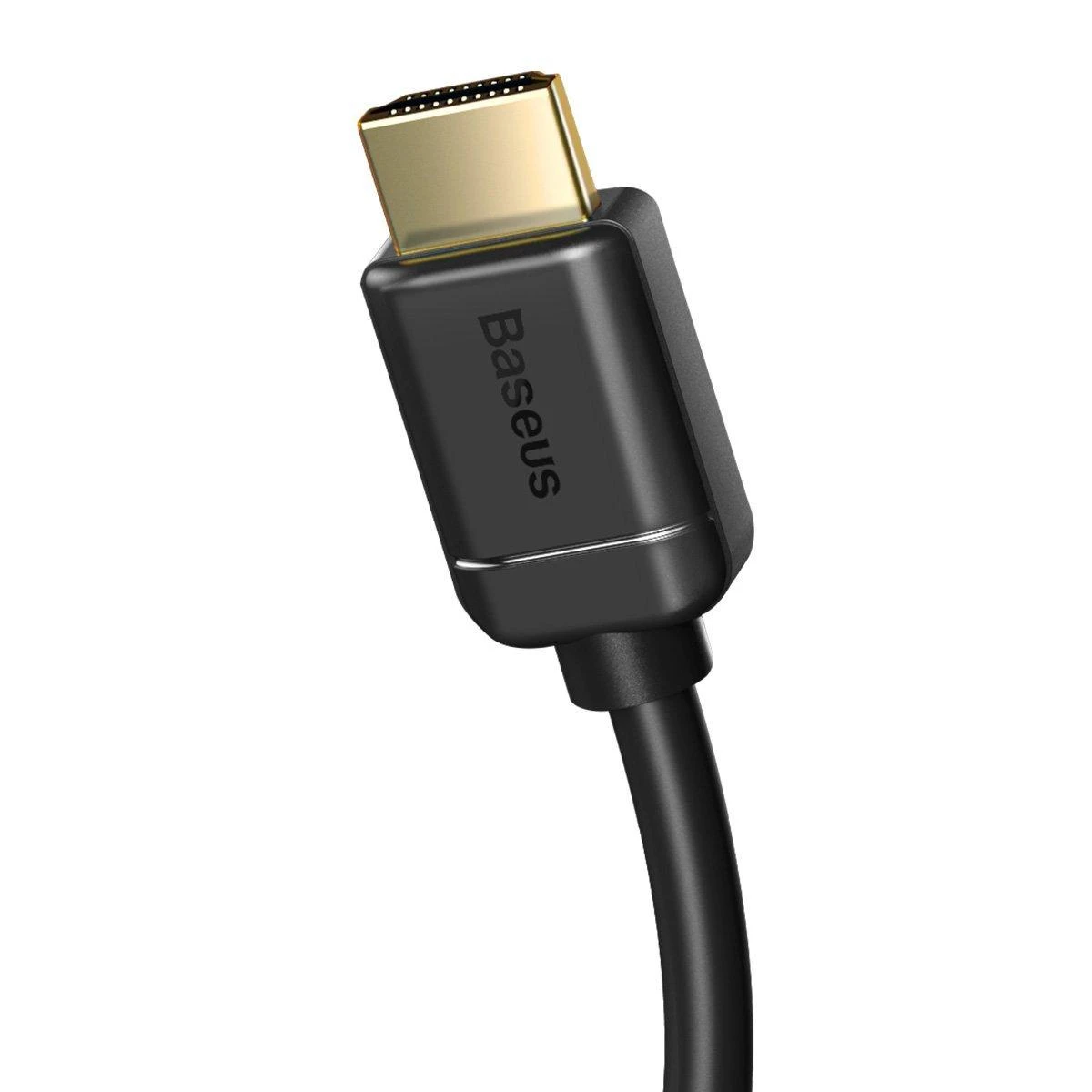 Baseus 2x HDMI 2.0 4K 60Hz kabelis 3D HDR 18Gbps 3m - Juodas