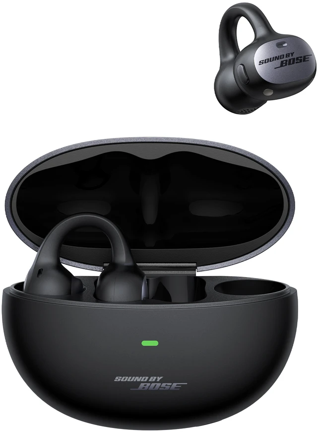 Baseus Belaidės Bluetooth 6.1 ausinės Inspire XC1 su įkrovimo dėklu, juodos