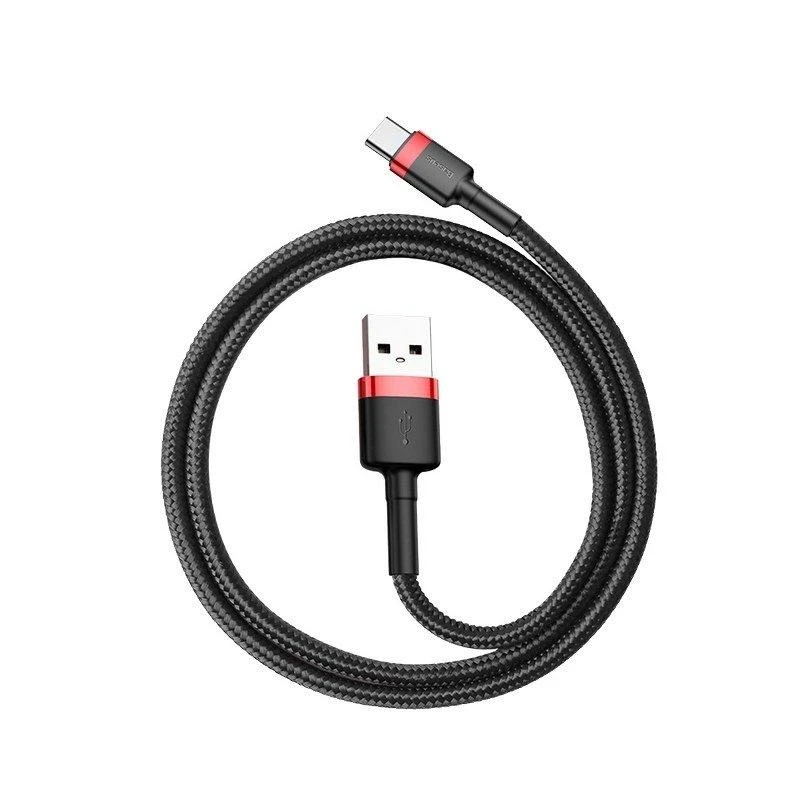 Baseus Cafule kabelis USB-C 2A 2m - Raudonas / Juodas