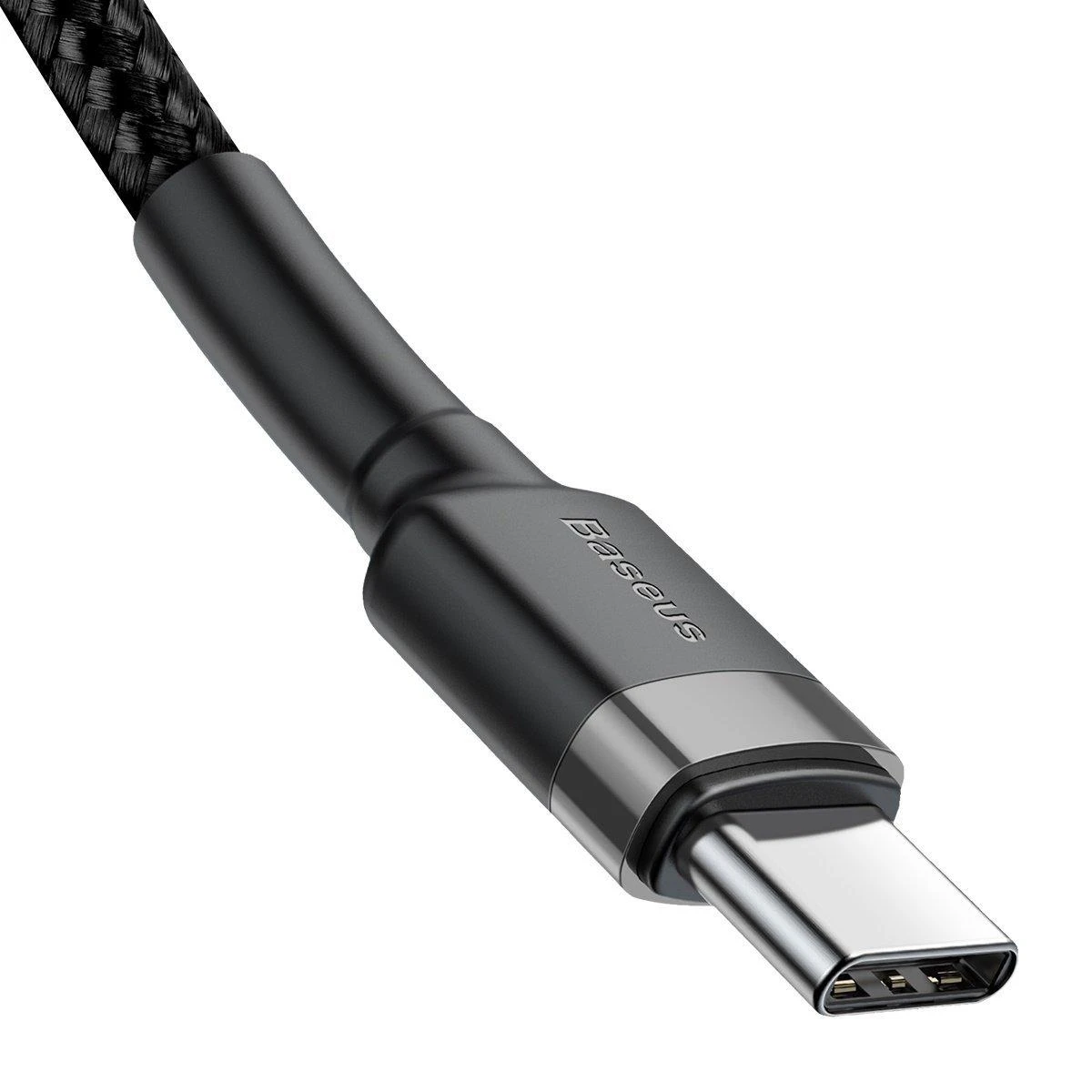 Baseus Cafule kabelis USB-C PD 2.0 QC 3.0 60W 2m - Pilka / Juoda