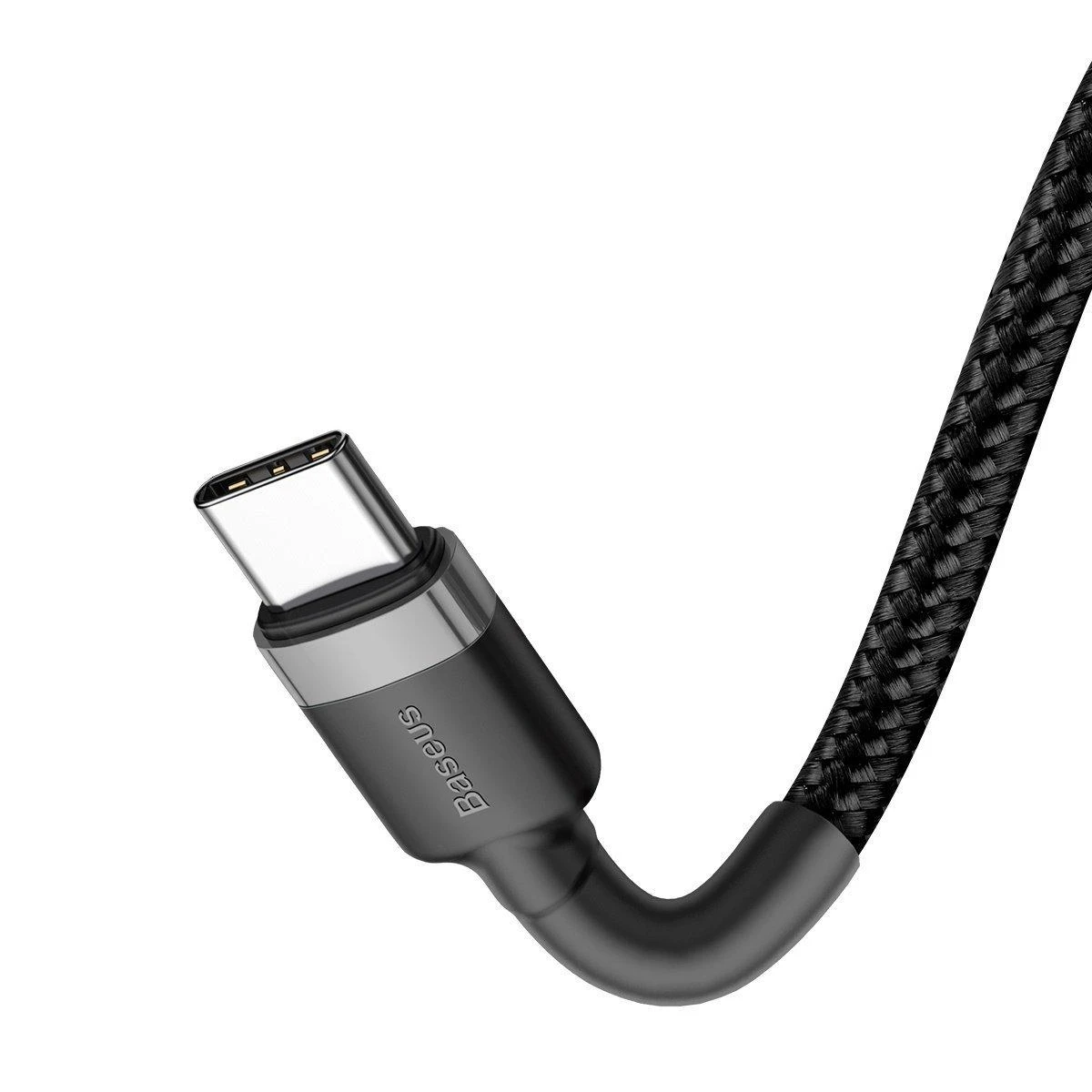 Baseus Cafule kabelis USB-C PD 2.0 QC 3.0 60W 2m - Pilka / Juoda
