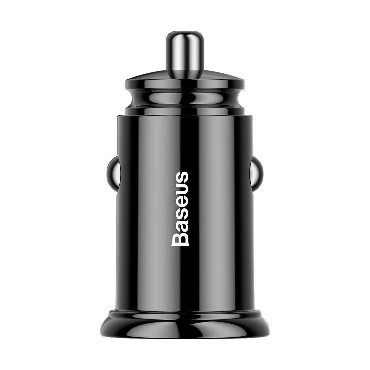 Baseus Circular automobilinis įkroviklis PD QC4.0 + 5A 30W - Juodas