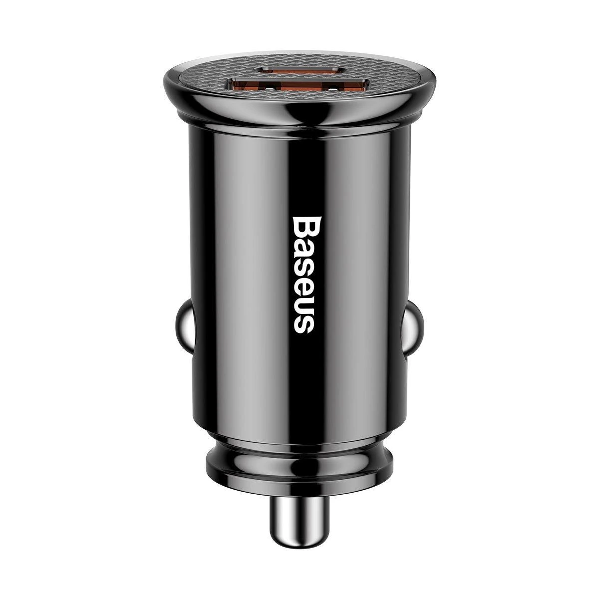 Baseus Circular automobilinis įkroviklis PD QC4.0 + 5A 30W - Juodas
