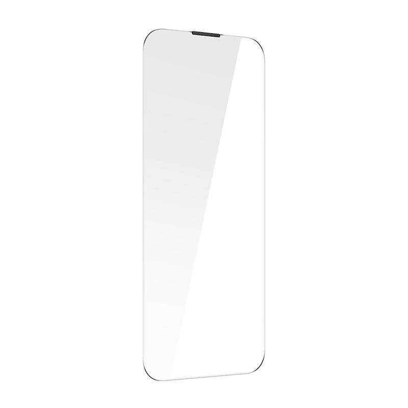 Baseus Crystal grūdintas stiklas, atsparus dulkėms 0.3 mm, skirtas iPhone 14 Pro (1 vnt)