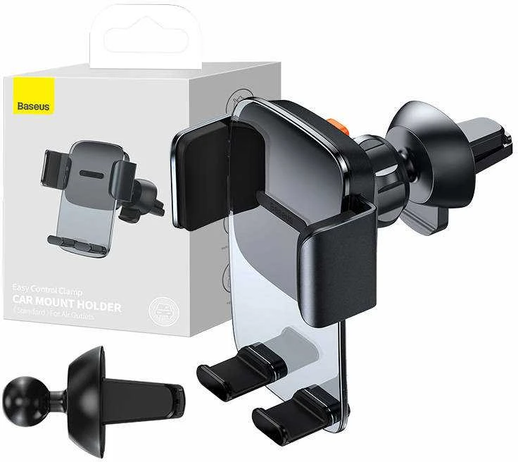 Baseus Easy Control Clamp automobilinis laikiklis - juodas