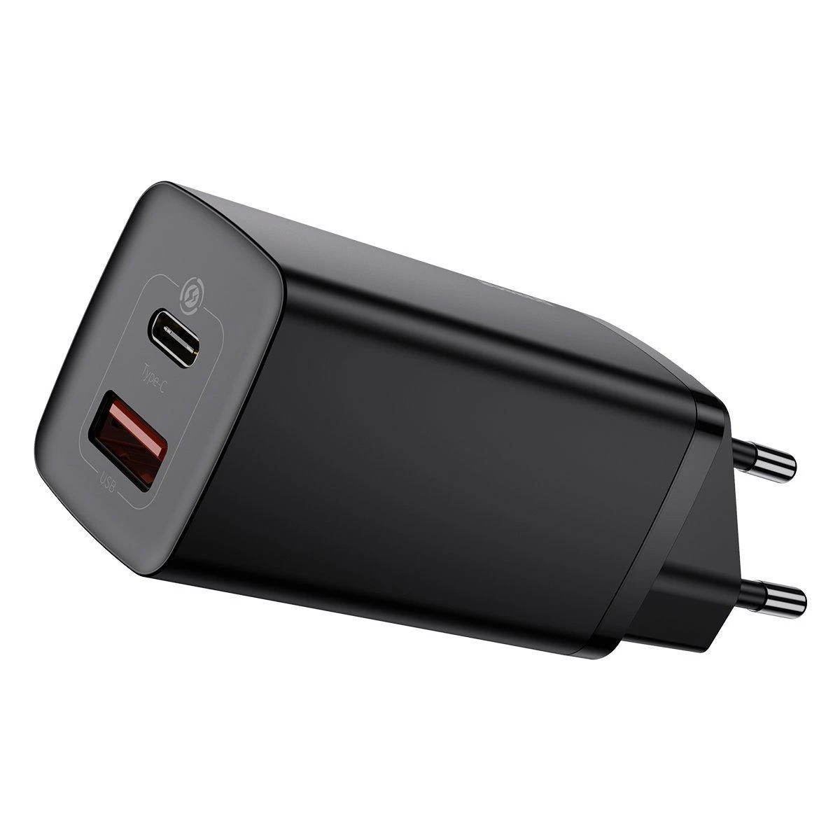 Baseus GaN2 Lite įkroviklis su USB ir USB-C jungtimis