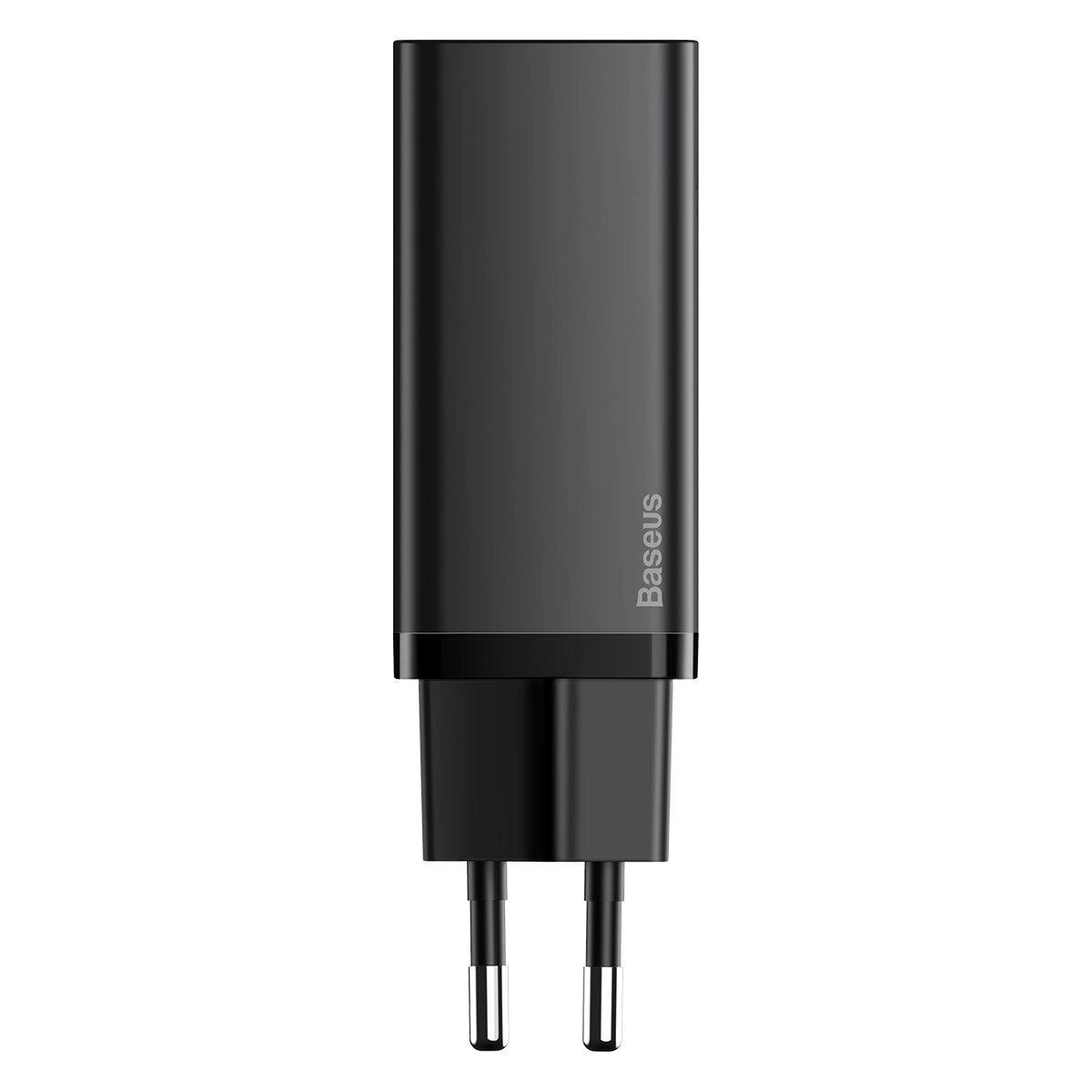 Baseus GaN2 Lite 65W juodas įkroviklis su EU kištuku