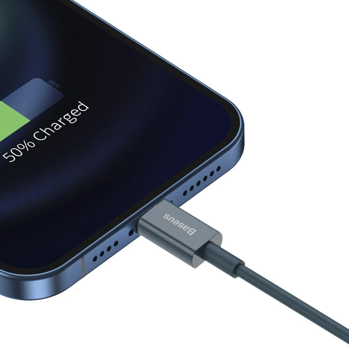 Baseus Geresnis serija Kabelinė USB IP 2.4A 1m (mėlyna)
