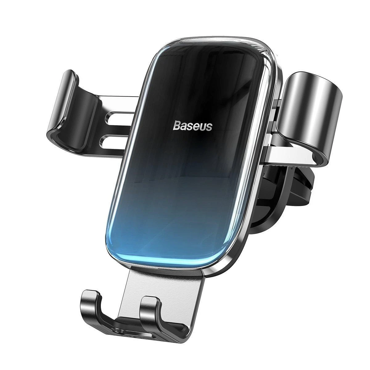 Baseus Glaze Gravity automobilinis telefono laikiklis į groteles - Juodas