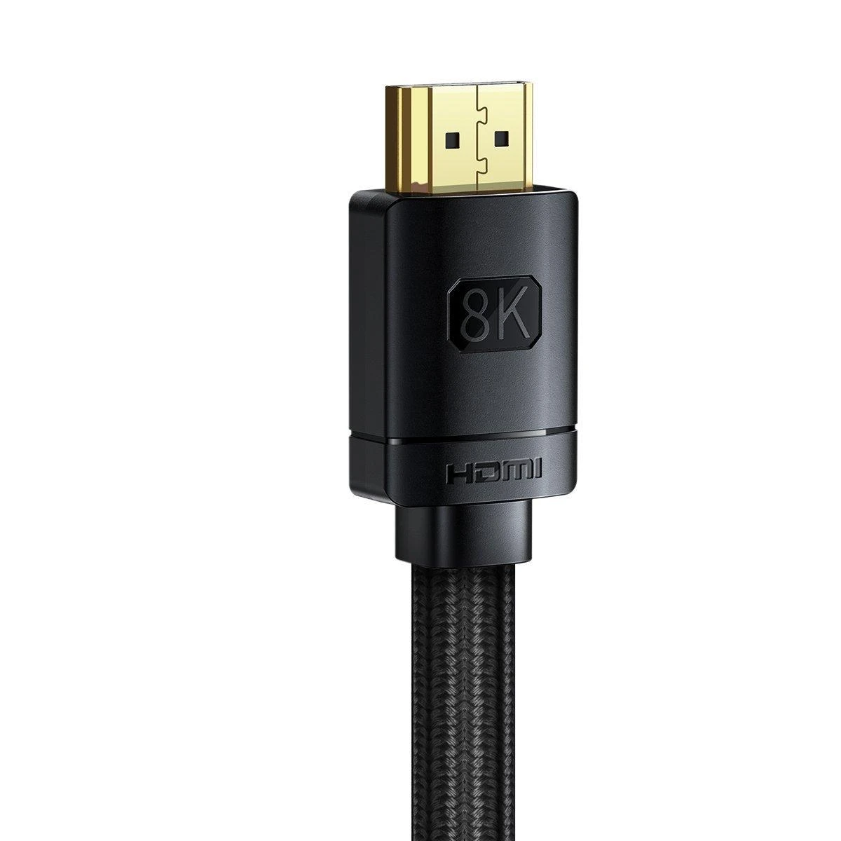 Kabelis HDMI-HDMI kištukai 2.0m (HDMI 2.1) juodas 8K 60Hz 48Gbps / 4K 120Hz, BASEUS