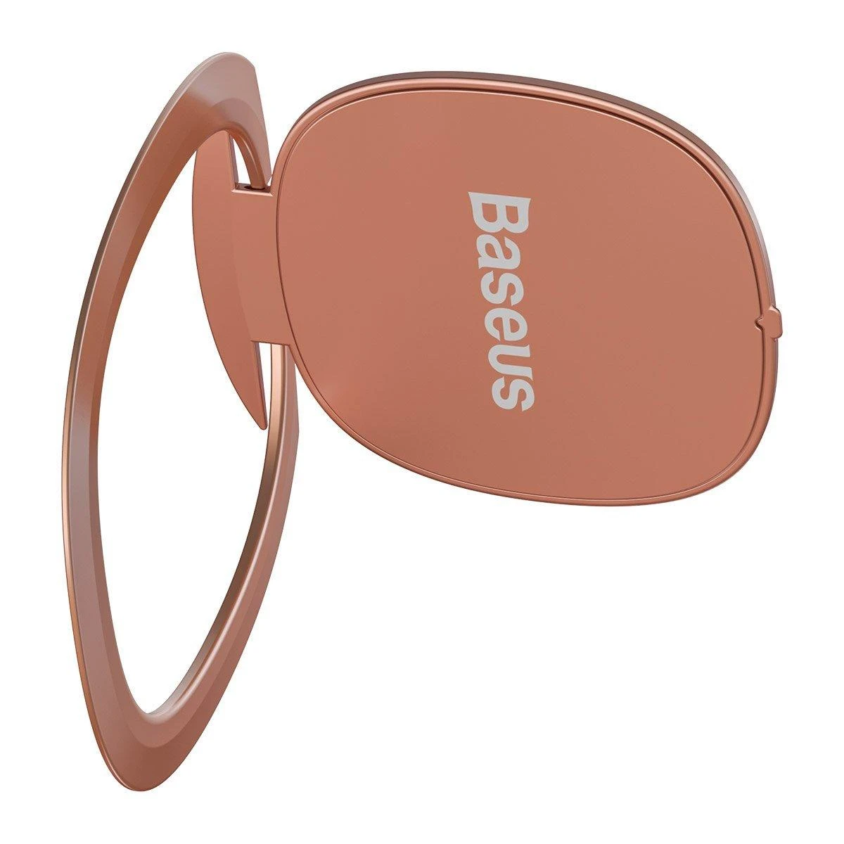 Baseus Invisible Ring telefono laikiklis / žiedas - Rožinis auksas