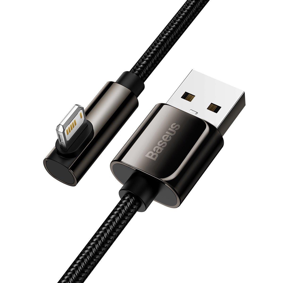 USB kabelis Baseus Legend iš USB į Lightning 2.4A 2.0m juodas CALCS-A01