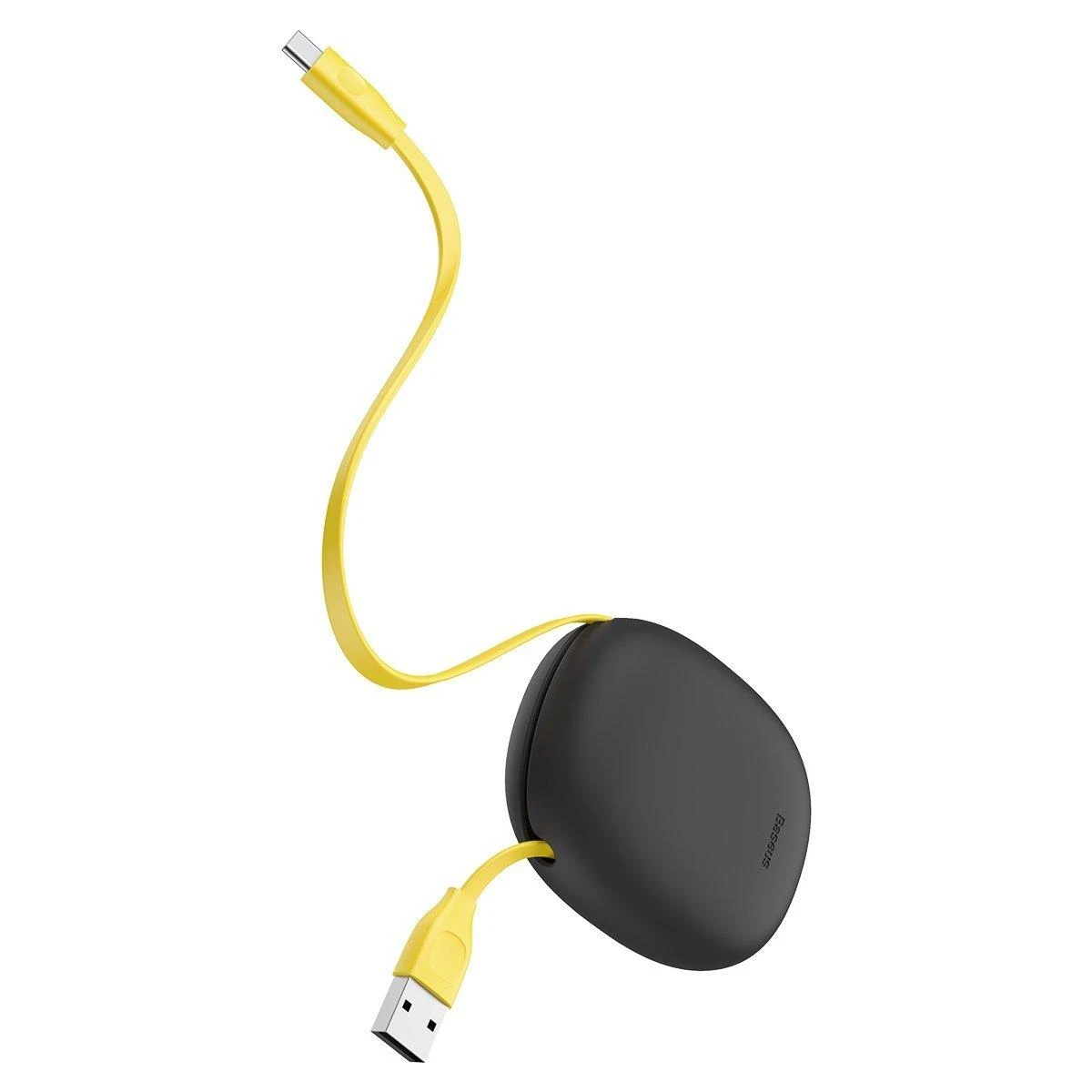 Baseus Lets go USB kabelis USB-C 2A 1m- Geltonas / Pilkas