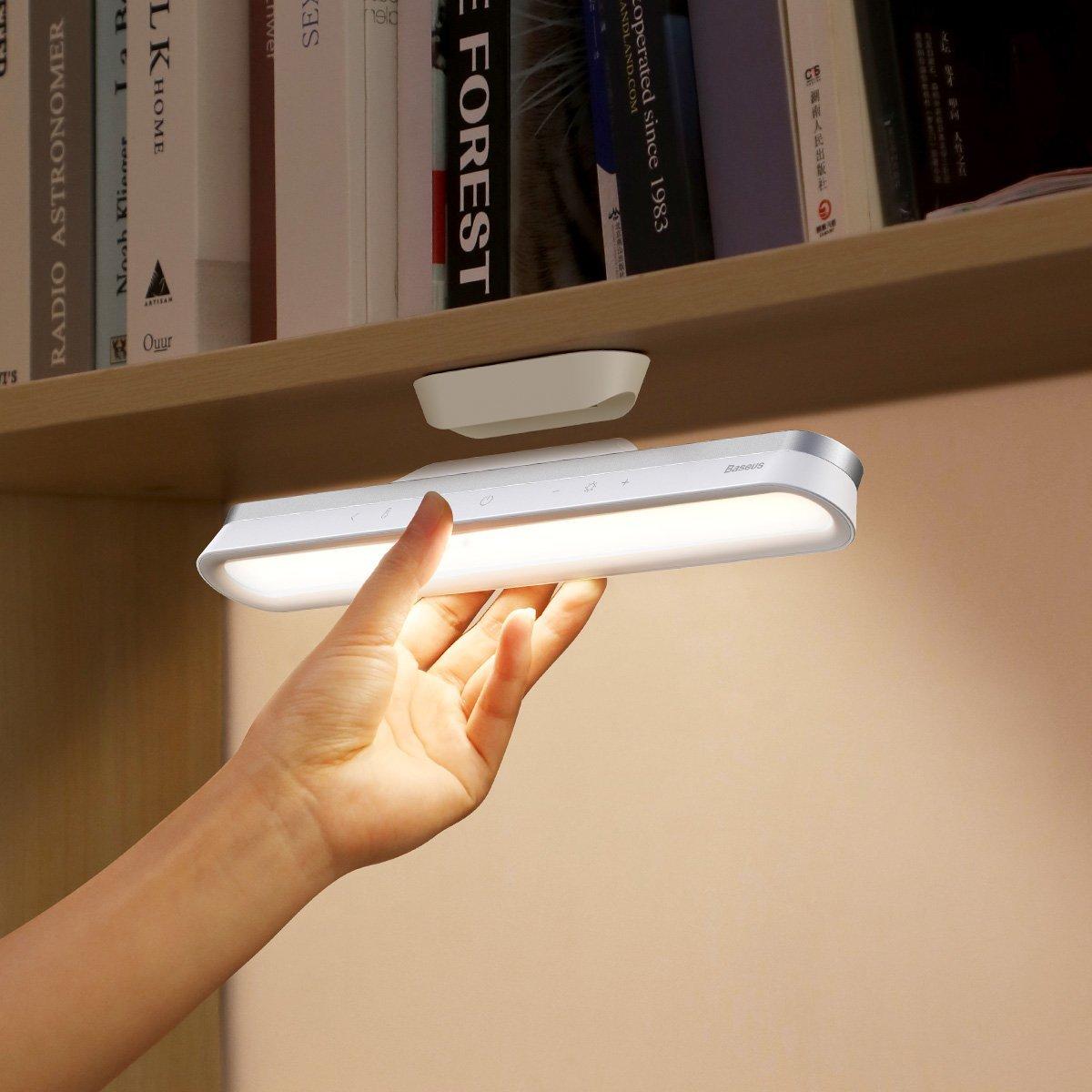 Baseus Įkraunamas šviestuvas pakabinamas po lentyna 5W 1800mAh, šviesos srautas ≥100lm