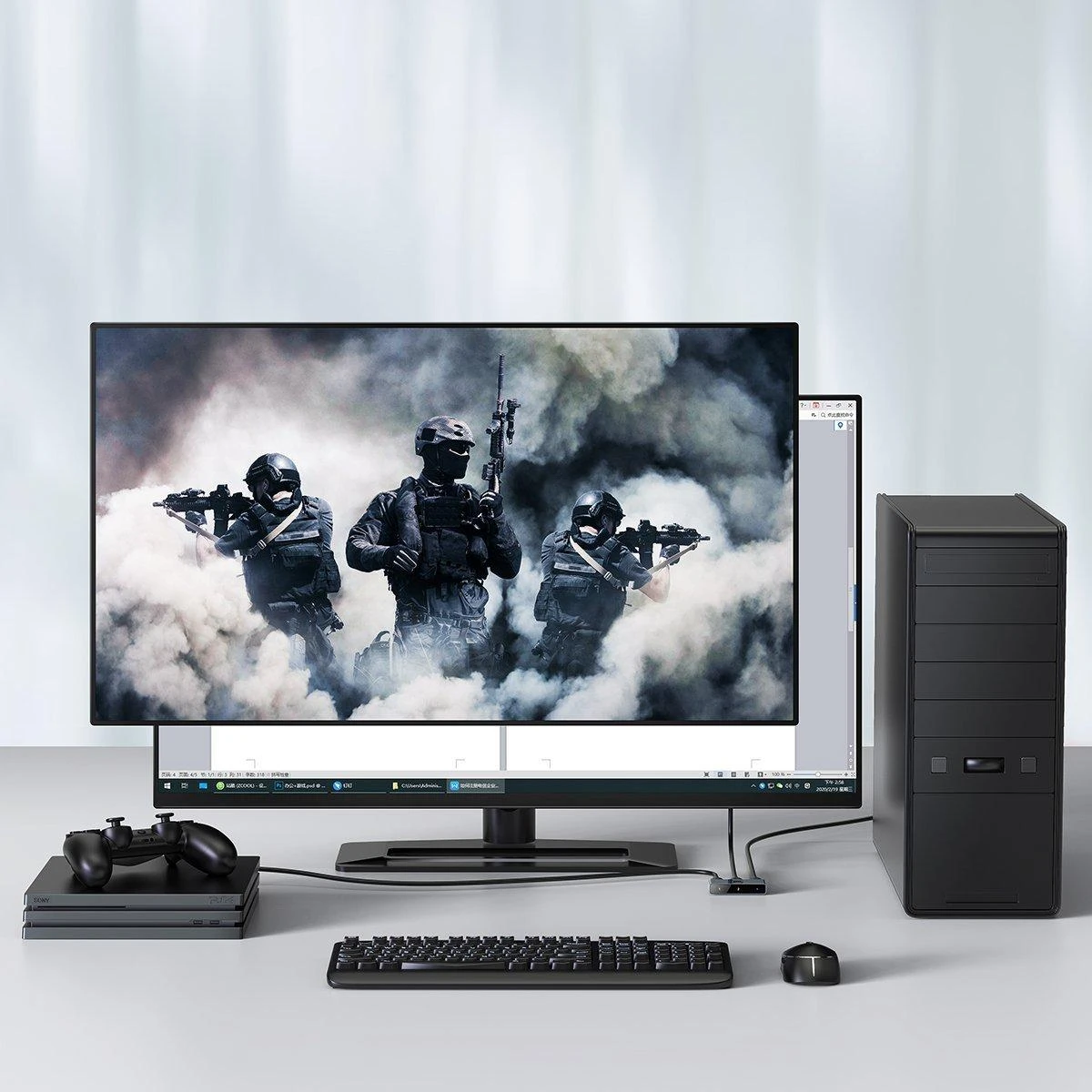 Baseus HDMI 4K dvikryptis perjungėjas (1->2 / 2->1)