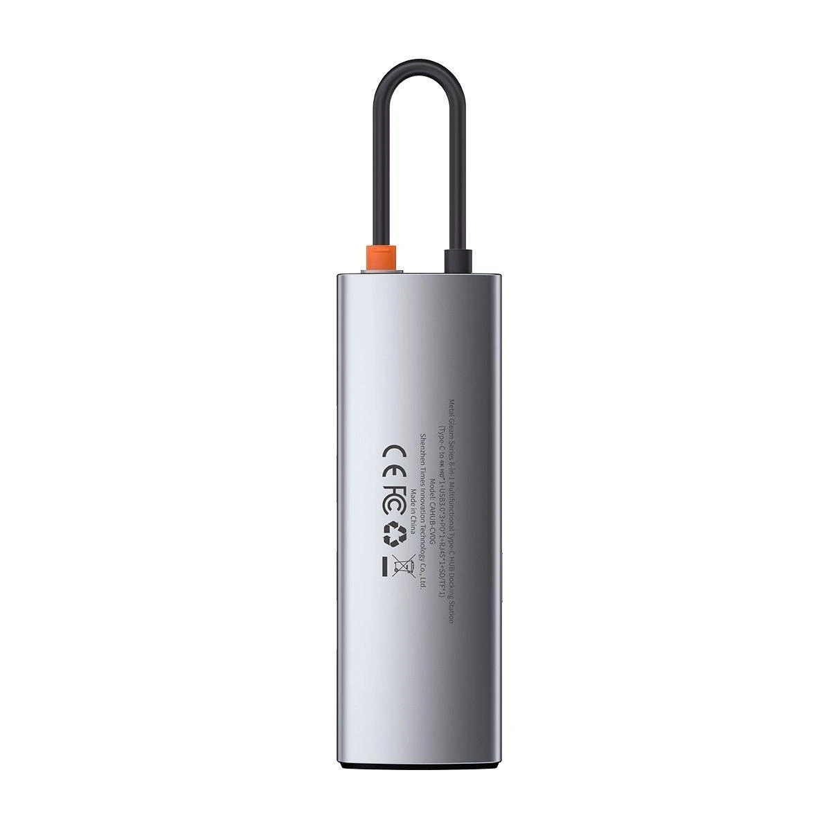 Jungčių stotelė / adapteris USB C kištukas - 8 rūšių jungtys Metal Gleam BASEUS