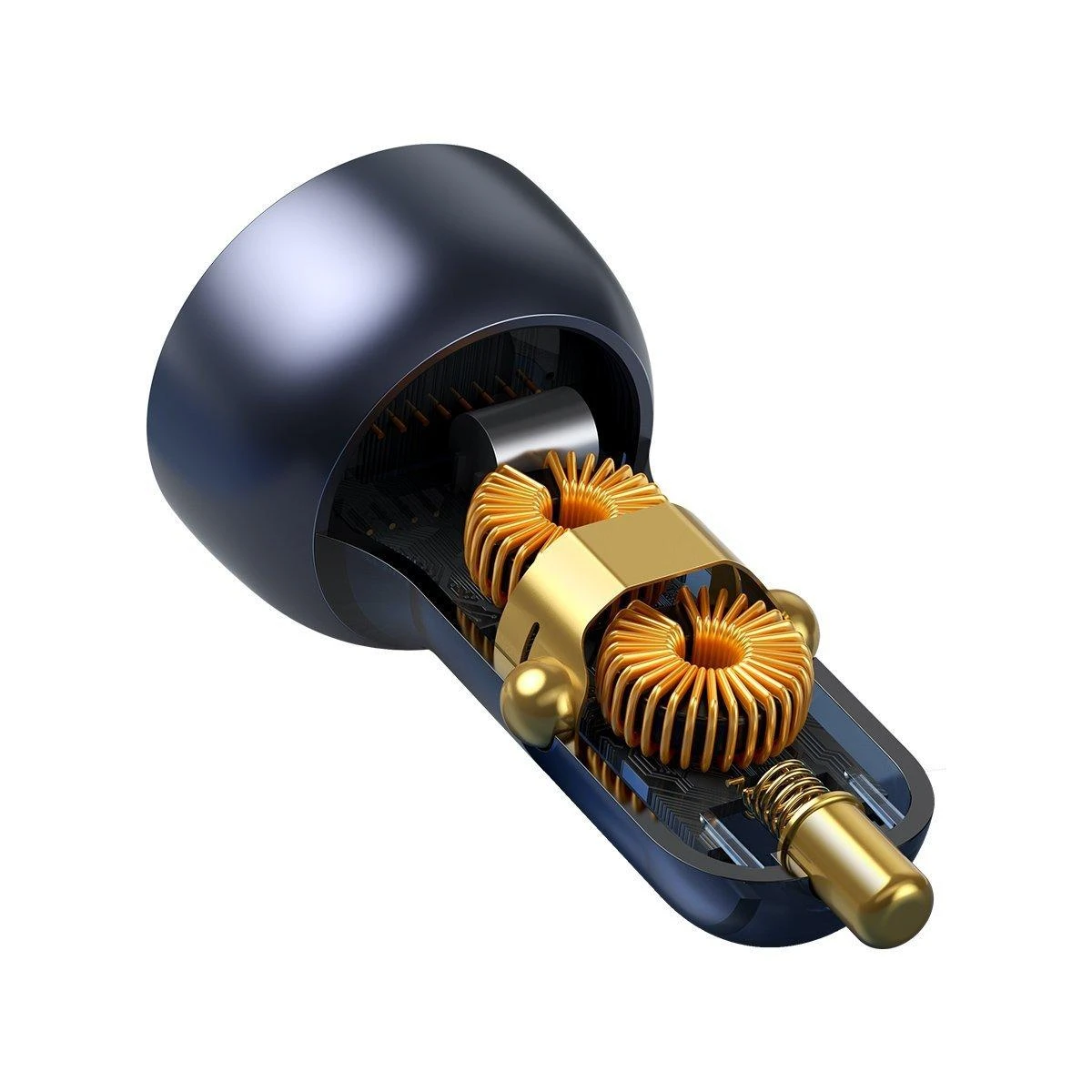 Baseus QC + PPS greitasis automobilinis įkroviklis 65W - Pilkas