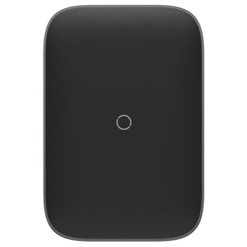 Baseus Rib horizontalus ir vertikalus laikiklis su belaidžiu įkrovikliu 15W - Juodas