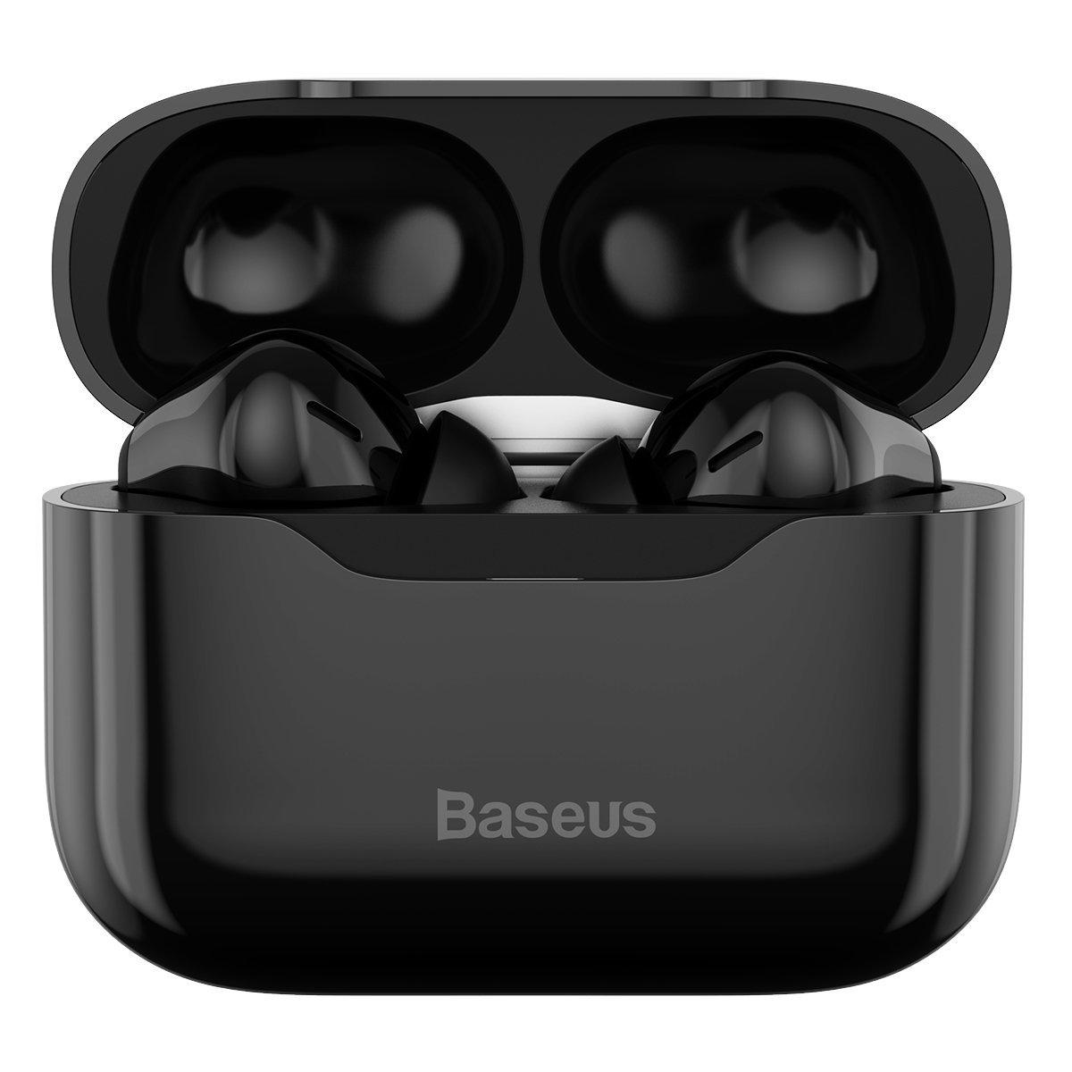 Baseus S1 ausinės TWS su ANC Bluetooth 5.1 - Juodos | Varle.lt