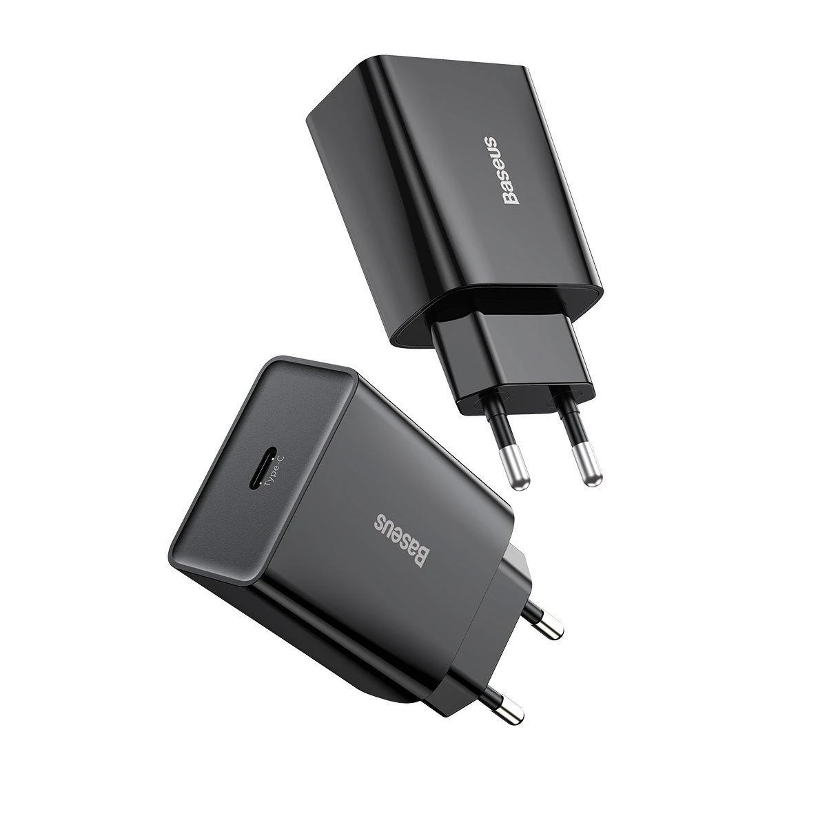 Baseus Speed Mini greitas įkroviklis USB-C PD 3A 20W juodas