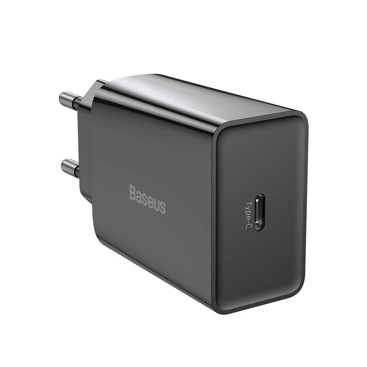 Baseus Speed Mini greitas įkroviklis USB-C PD 3A 20W juodas