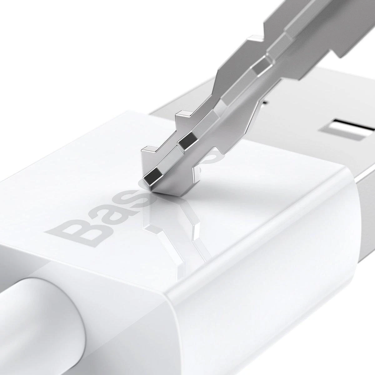 USB kabelis Baseus Superior iš USB į microUSB 2A 2.0m baltas CAMYS-A02
