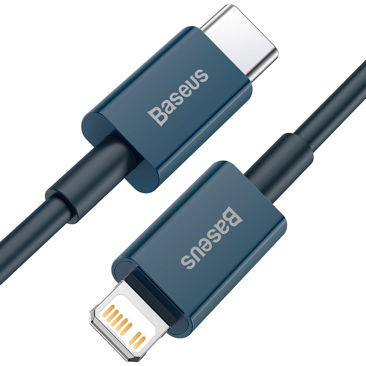 Baseus Superior serijos USB-C kabelis skirtas iPhone 20W PD 2m - Mėlynas