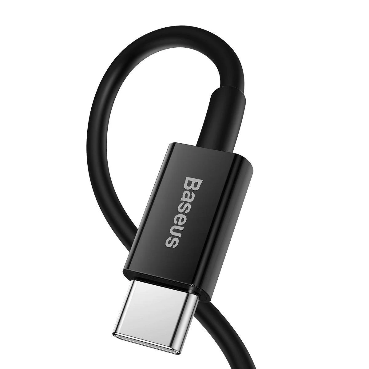 Baseus Superior serijos USB-C - Lightning kabelis 20W PD 2m - Juodas