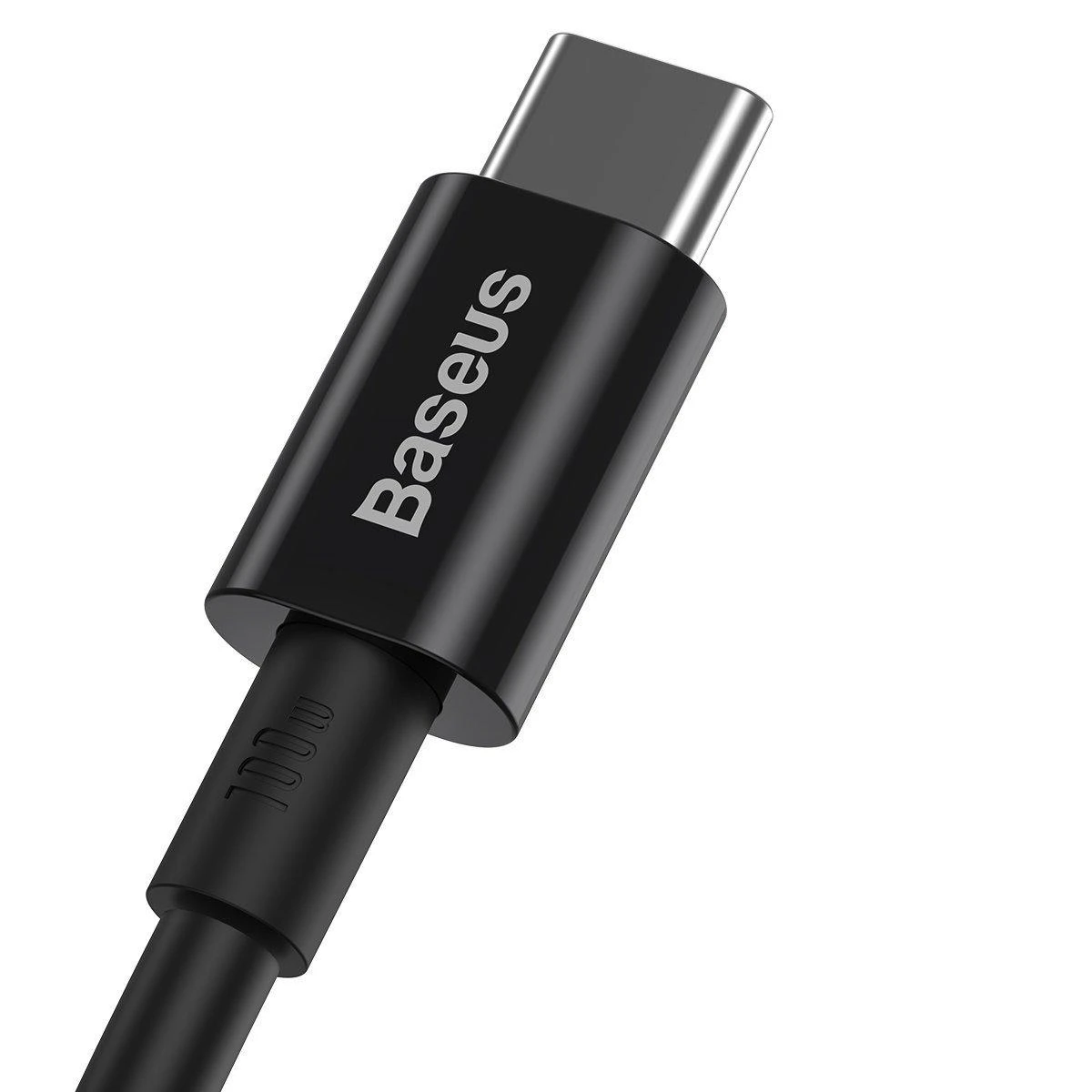 Baseus Superior serijos USB-C - USB-C kabelis 100W 1m juodas