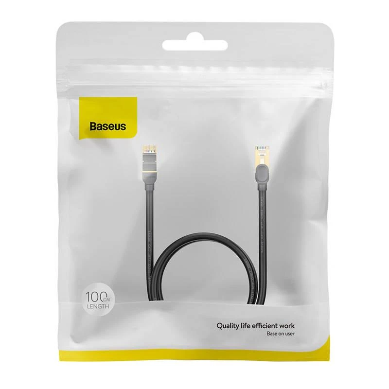 Baseus Ethernet RJ45 10Gbps tinklo kabelis 1m