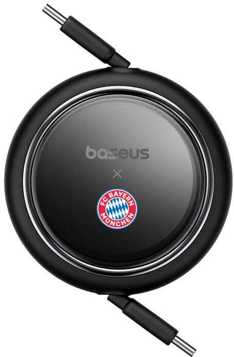 Baseus USB-C į USB-C 100W įkrovimo laidas (Juodas) Bayern Edition