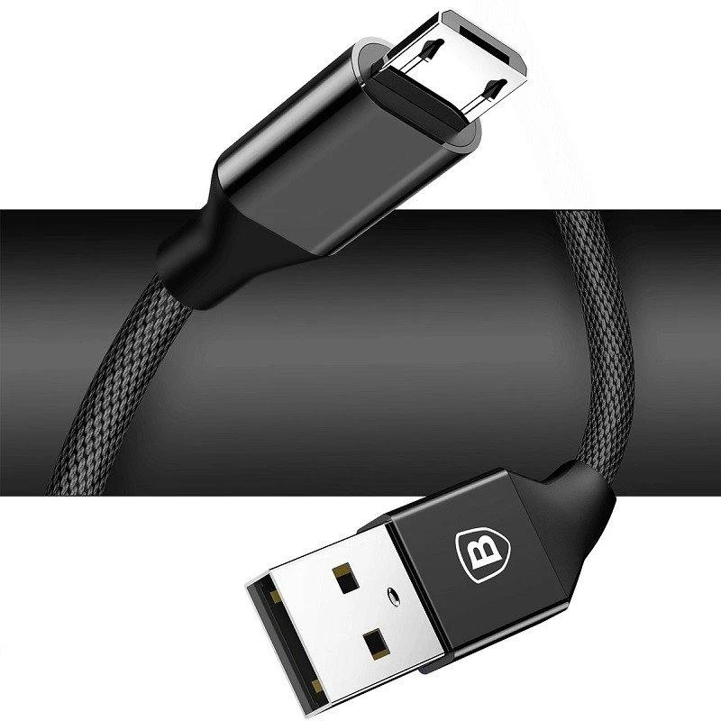 Baseus Yiven micro USB laidas 150 cm 2A - Juodas